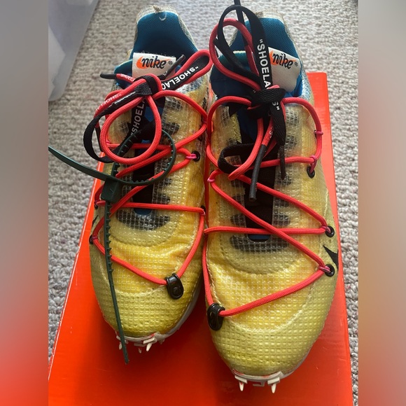 Nike Women’s Vapor Street/Off-White Tour Yellow/Black Light Bone Size 7 - Picture 1 of 7